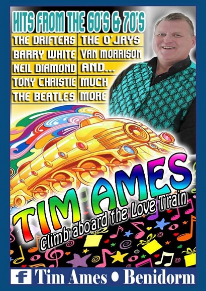 Tim Ames! A night of 60's and 70's! Free entry!